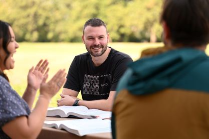 KCC students (L-R) Angela Chinn, Daniel Noble, Bailey Boswell