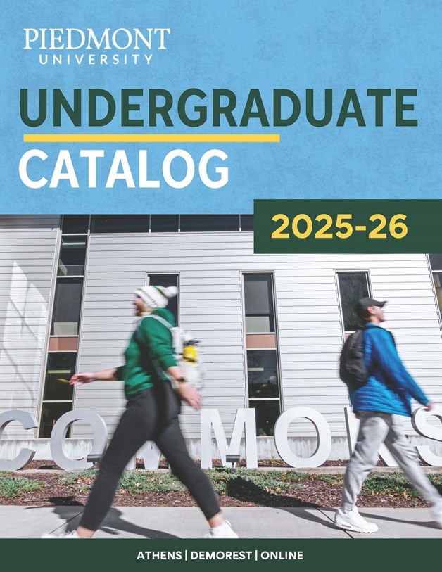 Piedmont University Undergraduate Catalog 2025-2026