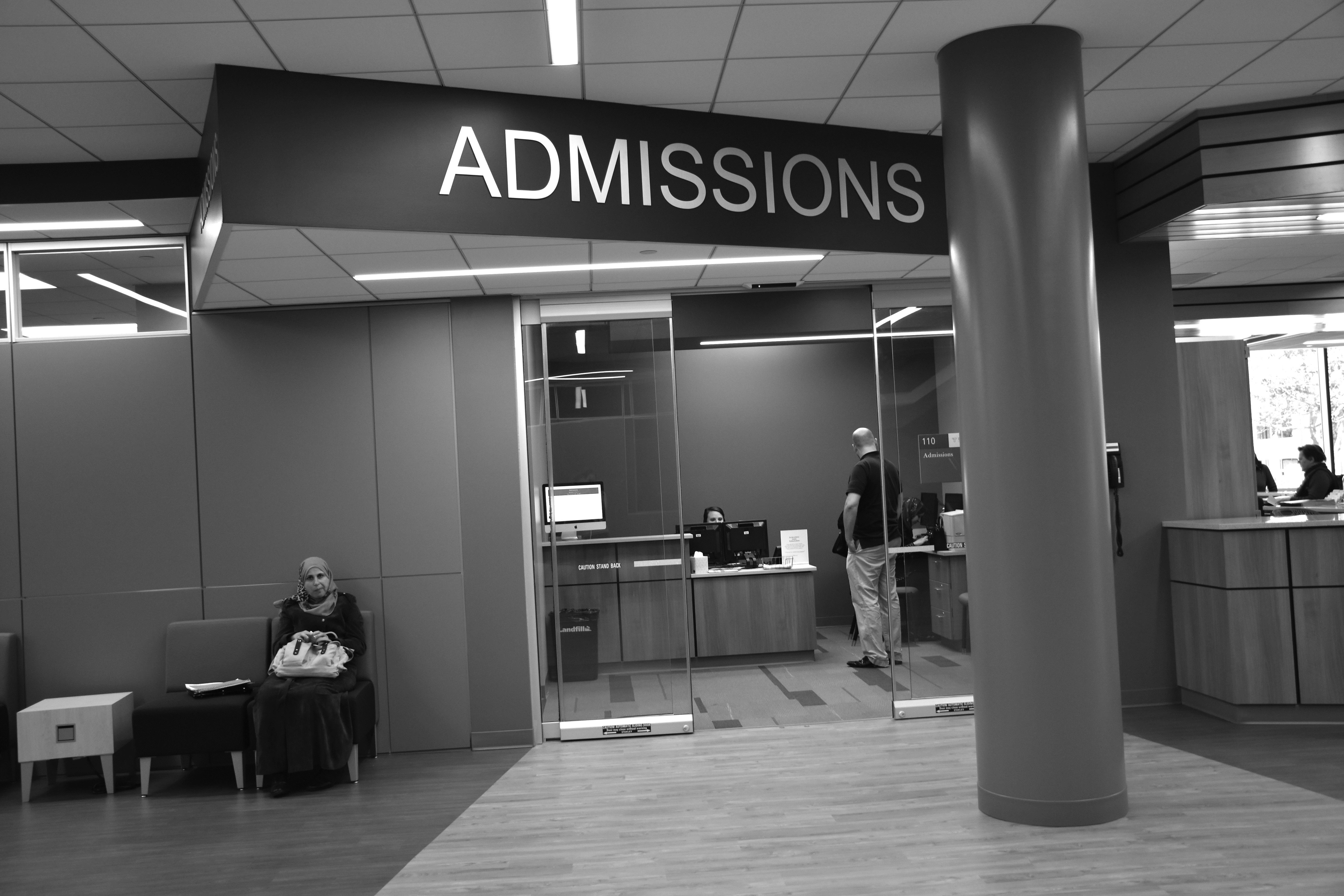 Admission and registration