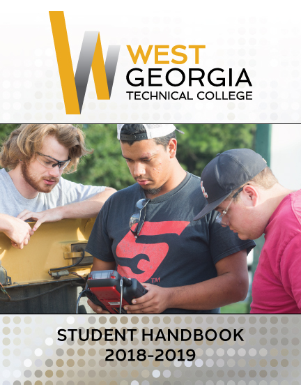 West Georgia Technical College Student Handbook 2017-2018. Students in the Diesel Equipment Technology program assess equipment using a scan tool.